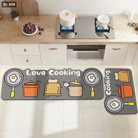 طقم دعاسات مطبخ رسومات 3d