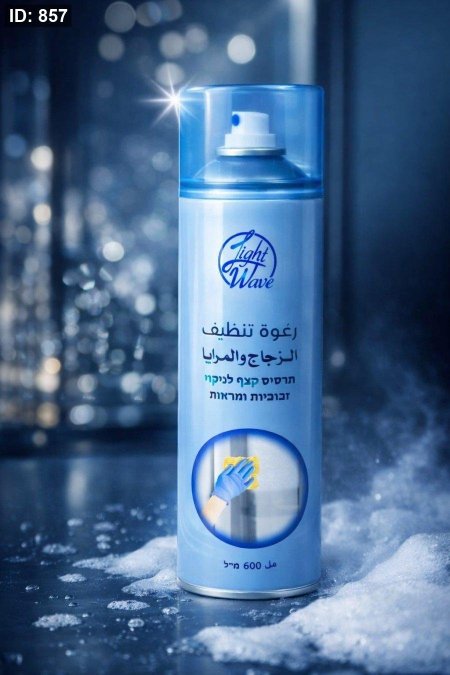 بخاخ منظف للمرايا والزجاج